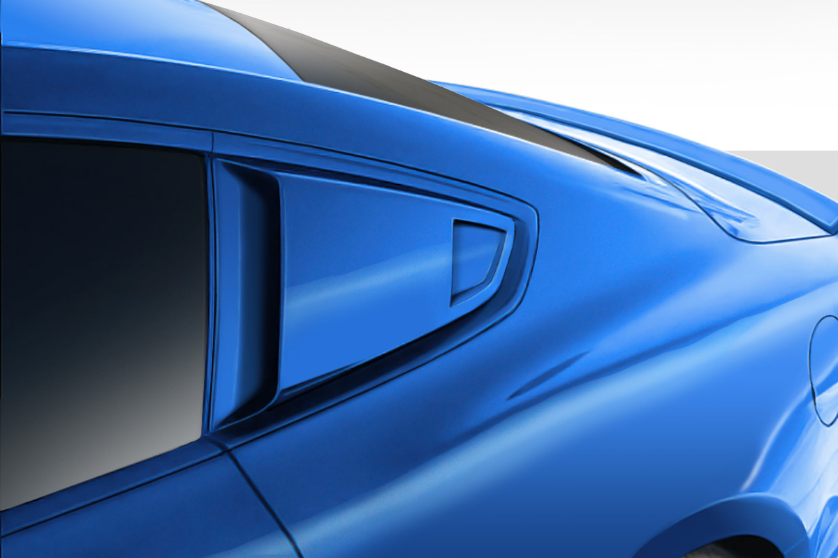 2015-2023 Ford Mustang Duraflex MC Design Rear Window Scoops - 2 Piece (S)