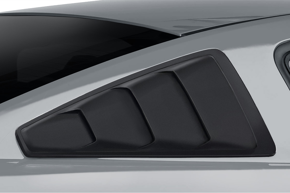 2015-2023 Ford Mustang Duraflex MPX Rear Window Scoops - 2 Piece (S)