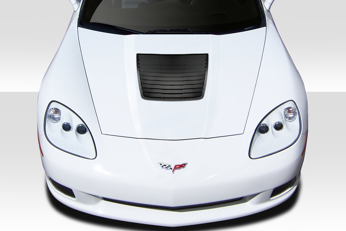 2005-2013 Corvette C6 Duraflex GTV Hood Vent - 1 Piece