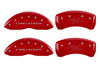 2009-2010 Dodge Challenger MGP Caliper Covers Red 