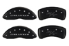 2009-2010 Dodge Challenger MGP Caliper Covers Black 