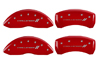 2009-2010 Dodge Challenger II MGP Caliper Covers Red