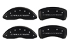 2009-2010 Dodge Challenger MGP Caliper Covers Black 