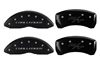 2011-2013 Dodge Challenger MGP Caliper Covers Black 