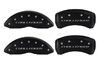 2011-2013 Dodge Challenger MGP Caliper Covers Black 