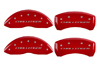 2009-2010 Dodge Challenger MGP Caliper Covers Red 