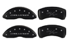 2011-2013 Dodge Challenger MGP Caliper Covers Black 