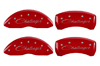 2011-2013 Dodge Challenger MGP Caliper Covers Red 