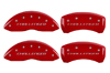 2011-2013 Dodge Challenger MGP Caliper Covers Red 