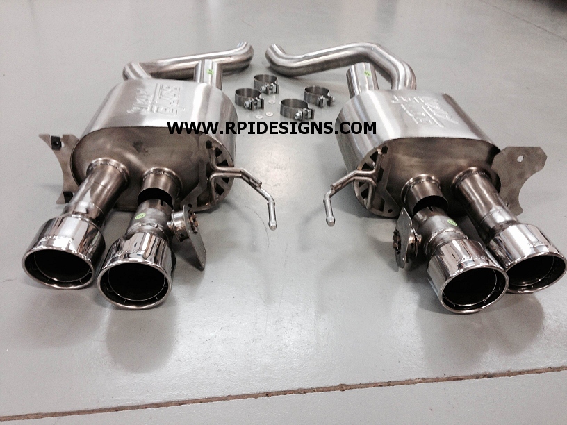 C7 Corvette Stingray atak Borla Exhaust System 11856