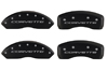 1997-2004 Chevrolet Corvette MGP Caliper Covers Matte Black