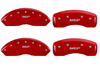 1997-2004 Chevrolet Corvette MGP Caliper Covers Red