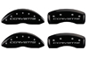 2005-2013 Chevrolet Corvette MGP Caliper Covers Black