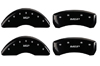 2006-2013 C6 Corvette MGP Caliper Covers Black/Silver