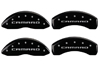 2010-2014 Chevrolet Camaro MGP Caliper Covers Black/Silver