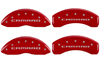 2010-2014 Chevrolet Camaro MGP Caliper Covers Red