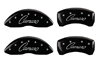 2010-2014 Chevrolet Camaro MGP Caliper Covers Black/Silver