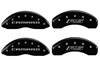 2010-2014 Chevrolet Camaro MGP Caliper Covers Black/Silver