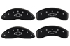 2010-2014 Chevrolet Camaro MGP Caliper Covers Black/Silver