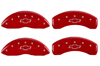 2010-2014 Chevrolet Camaro MGP Caliper Covers Red