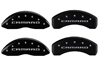 2010-2014 Chevrolet Camaro MGP Caliper Covers Black/Silver