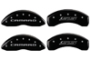 2010-2014 Chevrolet Camaro MGP Caliper Covers Black/Silver