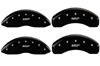 2010-2014 Chevrolet Camaro MGP Caliper Covers Black