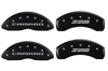 2010-2014 Chevrolet Camaro MGP Caliper Covers Black/Silver