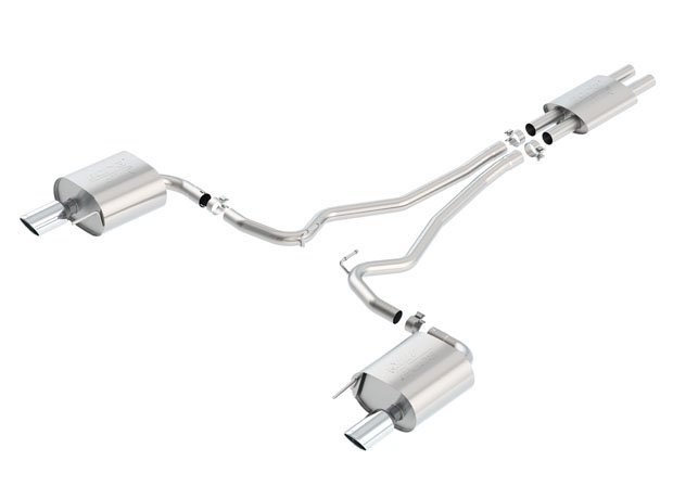 2015-2017 Ford Mustang V6 Cat-Back Exhaust S-Type 140587