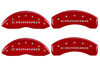 2012 Chevrolet Camaro MGP Caliper Covers Red/Silver