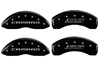 2012 Chevrolet Camaro MGP Caliper Covers Black/Silver