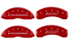 2012 Chevrolet Camaro MGP Caliper Covers Red/Silver