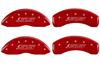 2012 Chevrolet Camaro MGP Caliper Covers Red/Silver