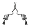 2015-2017 Ford Mustang GT Corsa Cat Back Sport Exhaust System 14332BLK