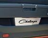 2009-2022 Challenger Door Badge Plates - Classic Challenger Script