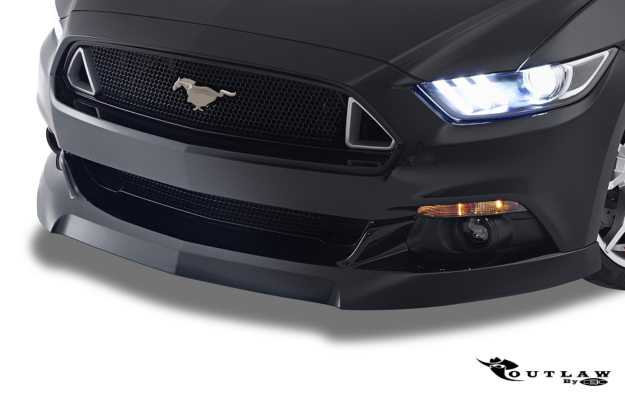 2015-2017 Ford Mustang CDC Outlaw Front Chin Spoiler Splitter