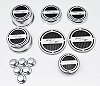 2008-2023 Dodge Challenger R/T Carbon Fiber Engine Caps Covers