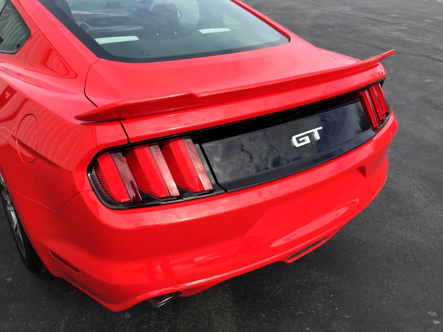 2015-2018 Ford Mustang (Coupe) Painted Stage 1 Rear Spoiler