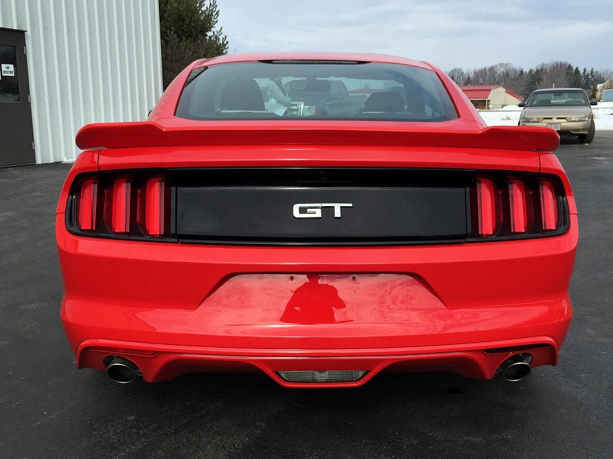 2015-2017 Ford Mustang (Coupe) Painted Stage 1 Rear Spoiler