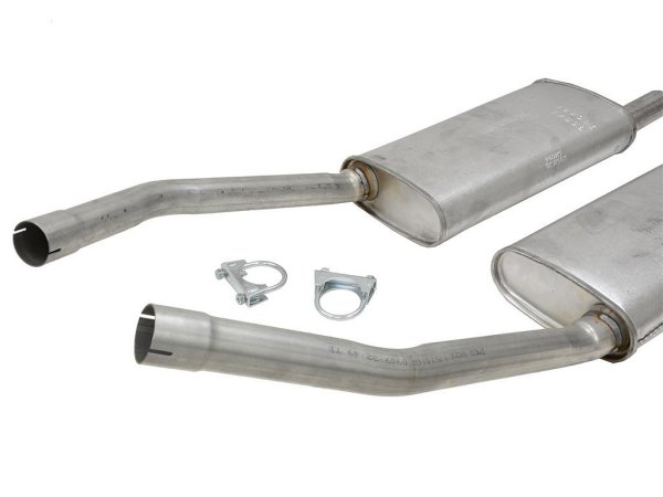 1953-1955 C1 Corvette Muffler Pair