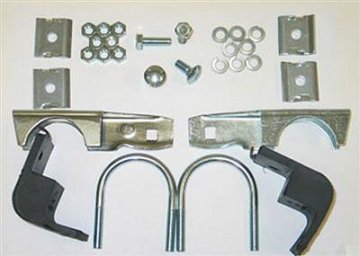 1953-1960 C1 Corvette Exhaust Hanger Kit Rear Over Axle