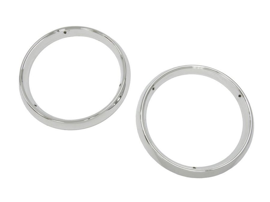 1956-1957 C1 Corvette Headlight Ring Bezel Pair -RPIDesigns.com