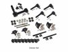 1963-1982 C2 C3 Corvette Front Suspension Deluxe Rebuild Kit