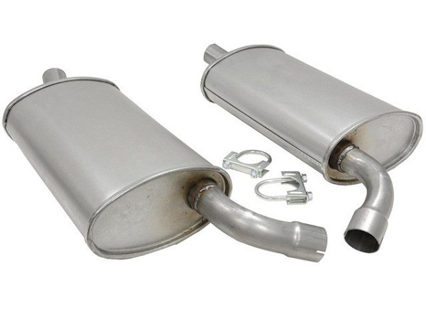 1968-1972 C3 Corvette Muffler 2 Inch Correct