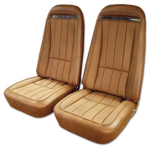 1968-1982 C3 Corvette Leather-Like Seat Covers 1968-1982 C3 Corvette Leather-Like Seat Covers