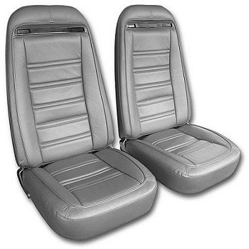 1970 1974 C3 Vinyl Seat Covers Black RPIDesigns