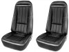 1970-1974 Corvette C3 Vinyl Seat Covers Black CA417820