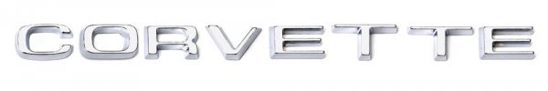 1974-1975 C3 Corvette Rear Bumper Letters