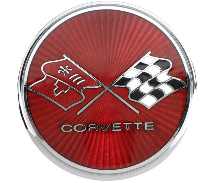 NOS 1975-1977 Corvette Unleaded Fuel Only Gas Door Decal Black Letters 1976 c3 