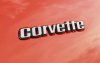 1976 C3 Corvette Rear Bumper Letters Early Production